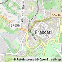 Karte Frascati