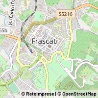 Map Frascati