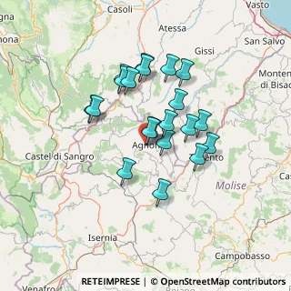Mappa Vico Polito, 86081 Agnone IS, Italia (11.8385)