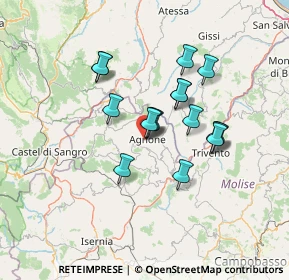 Mappa Vico Polito, 86081 Agnone IS, Italia (11.27438)