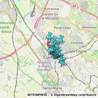 Mappa Via Giacomo Puccini, 00043 Ciampino RM, Italia (0.884)