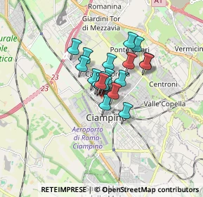 Mappa Via Antonio Vivaldi, 00043 Ciampino RM, Italia (0.9995)