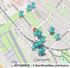 Mappa Via Antonio Vivaldi, 00043 Ciampino RM, Italia (0.4705)