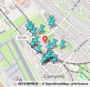 Mappa Via Antonio Vivaldi, 00043 Ciampino RM, Italia (0.373)