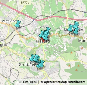 Mappa Via Mentana, 00044 Frascati RM, Italia (1.76313)