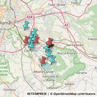 Mappa Corso Italia, 00044 Frascati RM, Italia (5.03688)