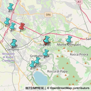 Mappa Via Mentana, 00044 Frascati RM, Italia (5.23)