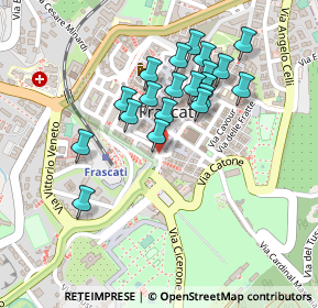 Mappa Via Cesare Battisti, 00044 Frascati RM, Italia (0.211)