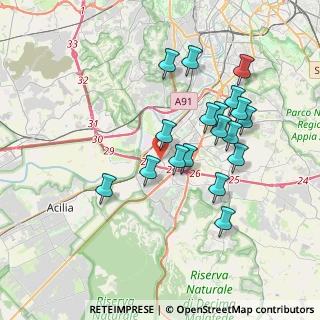 Mappa Via Tempio del Cielo, 00144 Roma RM, Italia (3.66833)