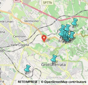 Mappa Via del Torrione Micara, 00044 Frascati RM, Italia (2.20583)