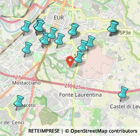 Mappa Via Clemente Rebora, 00143 Roma RM, Italia (2.33579)