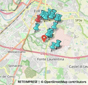 Mappa Via Clemente Rebora, 00143 Roma RM, Italia (1.5765)