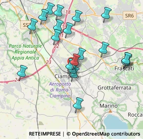 Mappa Via Dante Alighieri, 00043 Ciampino RM, Italia (4.241)