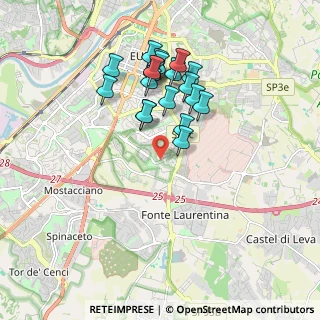 Mappa Via Giovanni Guareschi, 00143 Roma RM, Italia (1.7675)