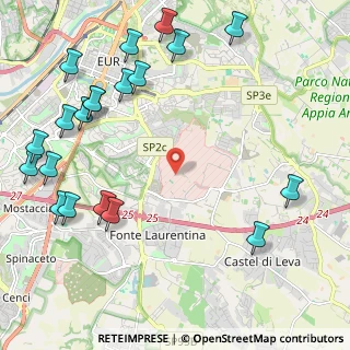 Mappa Via Giorgio Pelosi, 00143 Roma RM, Italia (3.053)