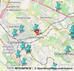 Mappa Via di Valle Copella, 00043 Ciampino RM, Italia (3.3)