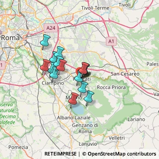 Mappa Via Don Bosco, 00044 Frascati RM, Italia (4.8425)