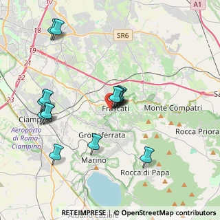 Mappa Via Don Bosco, 00044 Frascati RM, Italia (4.09467)