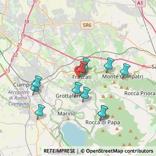 Mappa Via Don Bosco, 00044 Frascati RM, Italia (4.01182)