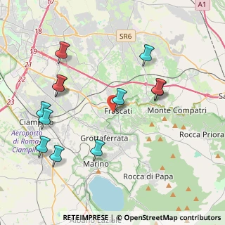 Mappa Via Don Bosco, 00044 Frascati RM, Italia (4.73583)