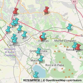 Mappa Via Don Bosco, 00044 Frascati RM, Italia (6.01438)