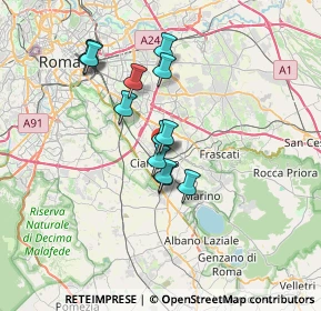 Mappa Via Morena, 00043 Ciampino RM, Italia (6)