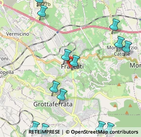 Mappa Via Senni, 00044 Frascati RM, Italia (3.01308)