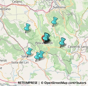 Mappa Via Isonzo, 67032 Pescasseroli AQ, Italia (7.97615)