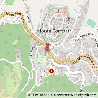 Mappa Via Massimo D'Azeglio, 2, 00040 Monte Compatri, Roma (Lazio)