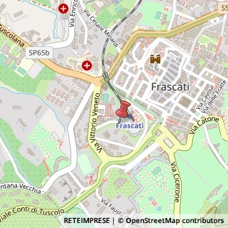 Mappa Via A. Mancini, 00044 Frascati RM, Italia, 00044 Frascati, Roma (Lazio)