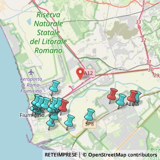 Mappa Via Lucio Battisti, 00054 Fiumicino RM, Italia (5.738)