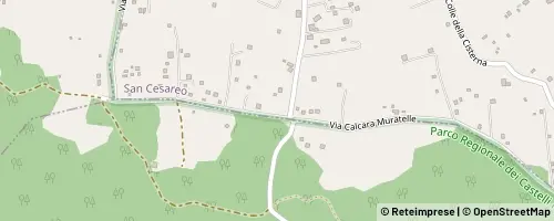 Mappa San Cesareo