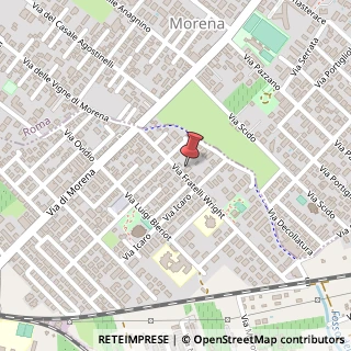 Mappa Via Fratelli Wright, 39, 00043 Ciampino, Roma (Lazio)