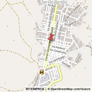 Mappa Corso Garibaldi,  61, 71010 Serracapriola, Foggia (Puglia)