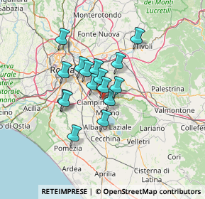 Mappa Via della Cavona, 00046 Grottaferrata RM, Italia (10.04938)