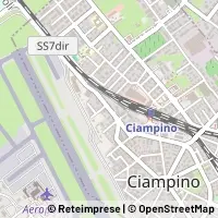 Hartă Ciampino
