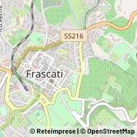Karte Frascati