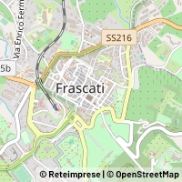 Kartta Frascati