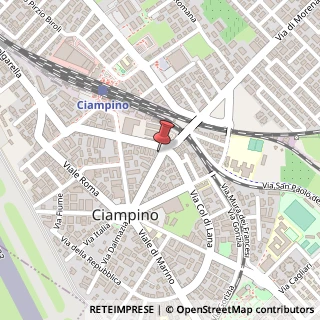 Mappa Via Monte Grappa, 79, 00043 Ciampino, Roma (Lazio)