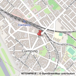 Mappa Via Monte Grappa, 68, 00043 Ciampino, Roma (Lazio)