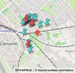 Mappa Via Frascati, 00043 Ciampino RM, Italia (0.4185)