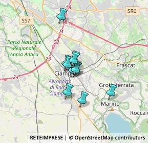 Mappa Via Frascati, 00043 Ciampino RM, Italia (2.10182)