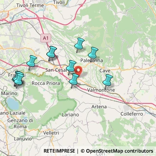 Mappa Strada Provinciale, 00030 Labico RM, Italia (9.06417)