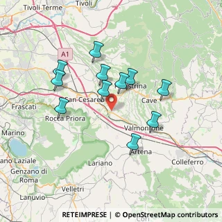 Mappa Strada Provinciale, 00030 Labico RM, Italia (6.76545)