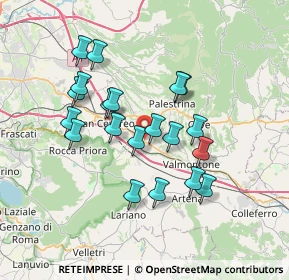 Mappa Strada Provinciale, 00030 Labico RM, Italia (6.7135)