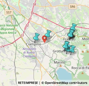Mappa Via Panarea, 00043 Ciampino RM, Italia (4.06833)