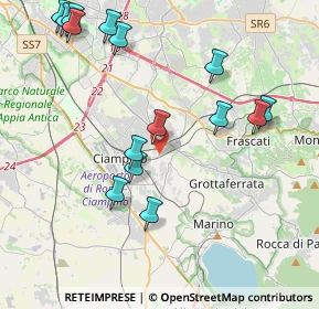 Mappa Via Panarea, 00043 Ciampino RM, Italia (4.86467)