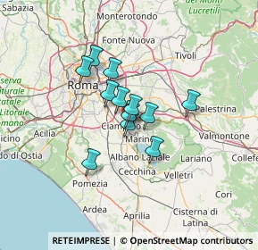 Mappa Via Panarea, 00043 Ciampino RM, Italia (9.07167)