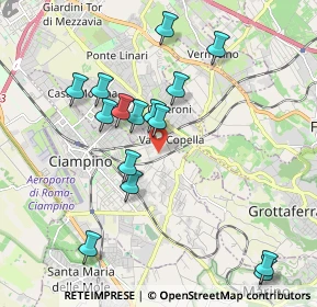Mappa Via Panarea, 00043 Ciampino RM, Italia (2.06667)