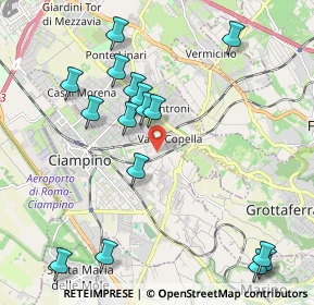 Mappa Via Panarea, 00043 Ciampino RM, Italia (2.45438)